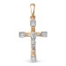 Крест из золота с бриллиантом