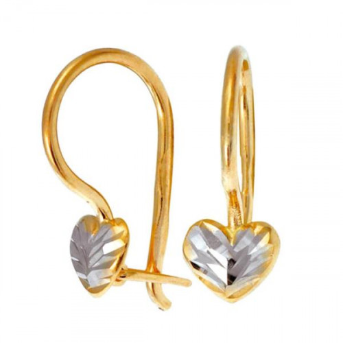 Золотые cерьги классические