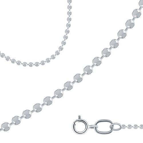 Цепь из белого золота 