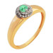 Золотое кольцо с изумрудом