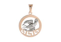 Золотая подвеска 