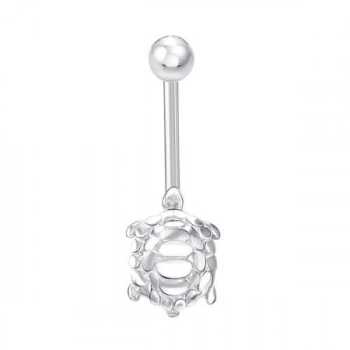 Серьга для пирсинга из серебра 