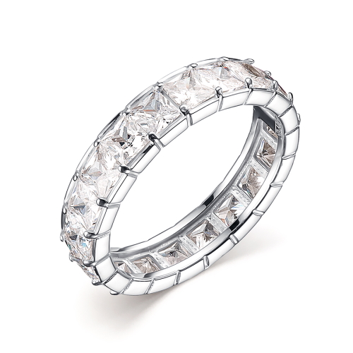 Серебряное кольцо с фианитом