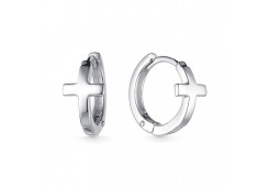 Серебряные cерьги классические