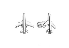 Серебряные cерьги пусеты (гвоздики)