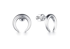 Серебряные cерьги пусеты (гвоздики)