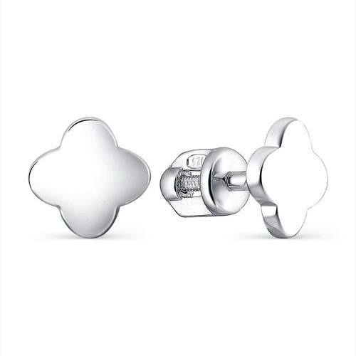 Серебряные cерьги пусеты (гвоздики)