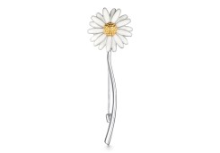 Брошь из серебра с эмалью