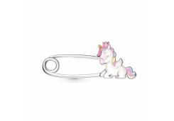 Брошь из серебра с эмалью