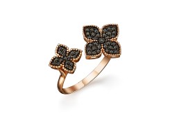 Золотое кольцо с фианитом