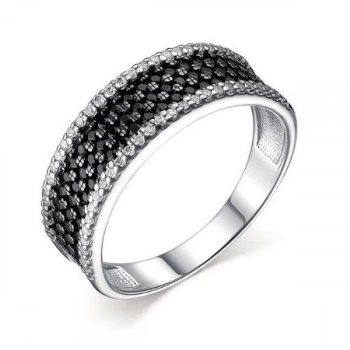 Серебряное кольцо с фианитом