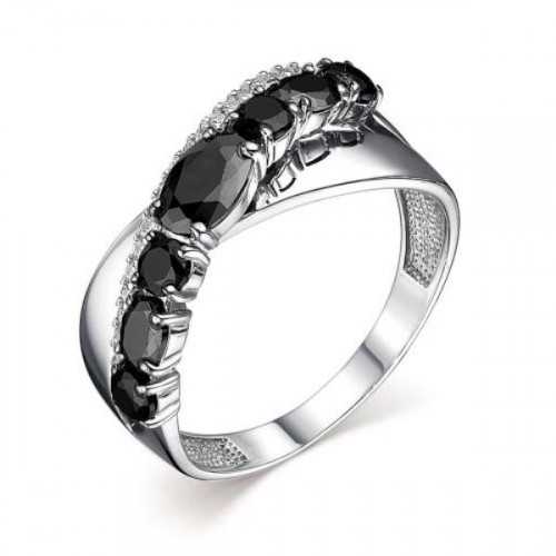 Серебряное кольцо с фианитом