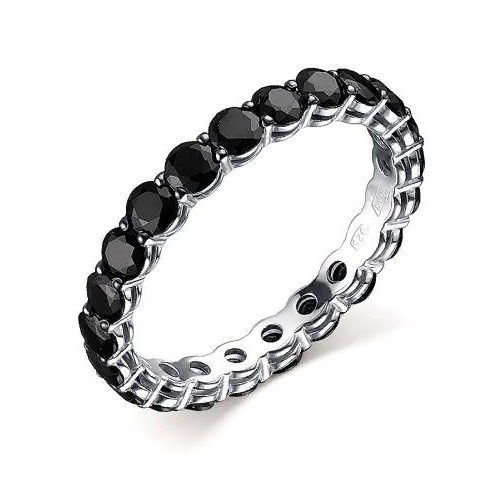 Серебряное кольцо с фианитом