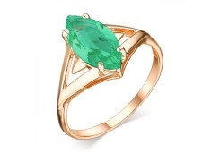 Золотое кольцо с агатом