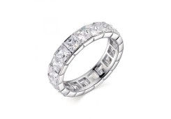 Серебряное кольцо с фианитом