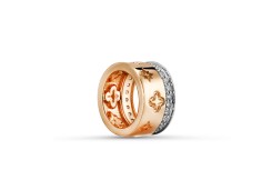 Золотая подвеска с фианитом