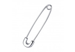 Серебряная серьга классическая