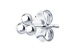 Серьга д/пирсинга из серебра 