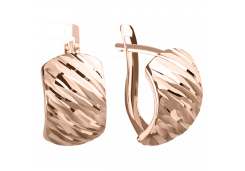 Золотые cерьги классические