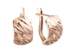 Золотые cерьги классические