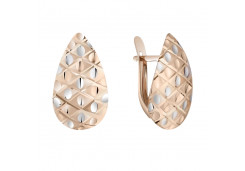 Золотые cерьги классические