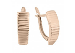 Золотые cерьги классические