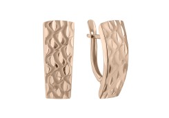 Золотые cерьги классические