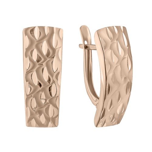 Золотые cерьги классические