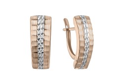 Золотые cерьги классические