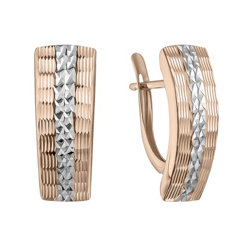 Золотые cерьги классические