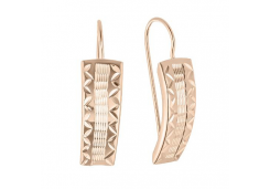 Золотые cерьги классические