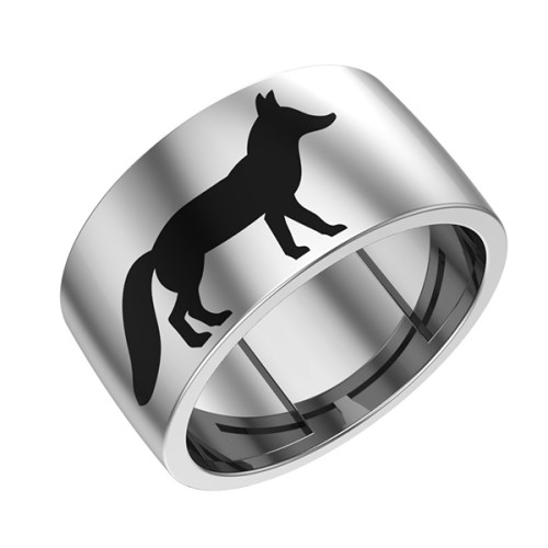 Серебряное кольцо с эмалью