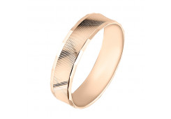 Золотое обручальное кольцо 