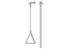 Серебряные cерьги пусеты (гвоздики)