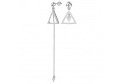 Серебряные cерьги пусеты (гвоздики)