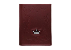 Сувенир из серебра с кожей