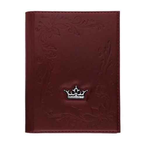 Сувенир из серебра с кожей