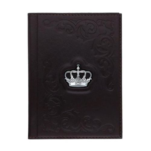 Сувенир из серебра с кожей