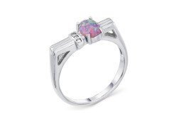 Серебряное кольцо с опалом