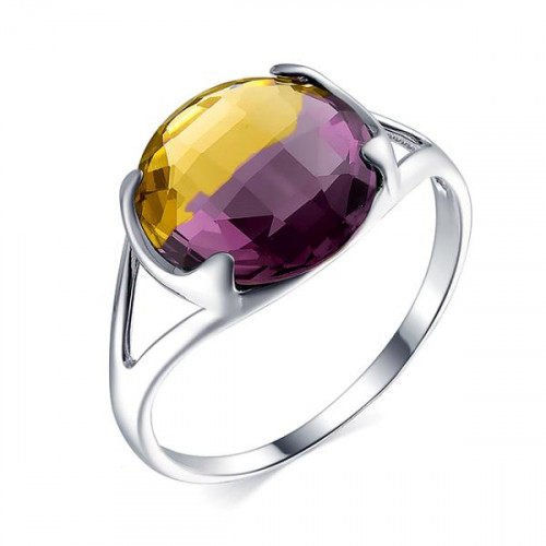 Серебряное кольцо с мистиком