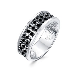 Серебряное кольцо с фианитом