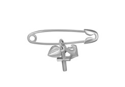 Булавка из серебра 