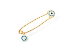 Булавка из золота с эмалью