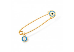 Булавка из золота с эмалью