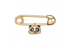 Булавка из серебра с эмалью