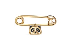 Булавка из серебра с эмалью