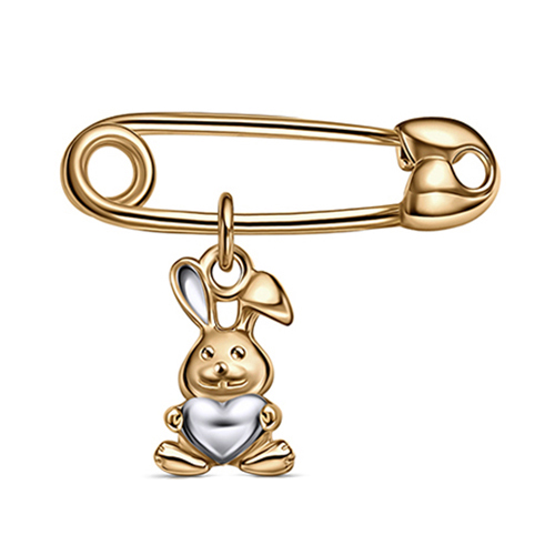 Булавка из серебра 