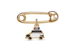 Булавка из серебра с эмалью