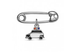 Булавка из серебра с эмалью