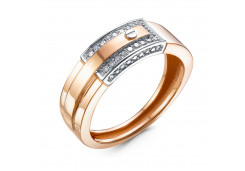 Золотое кольцо с бриллиантом